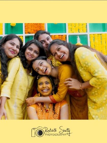 Rakshith Shetty - Wedding Photography Vibrant Celebrations: Haldi & Sangeet photo 17