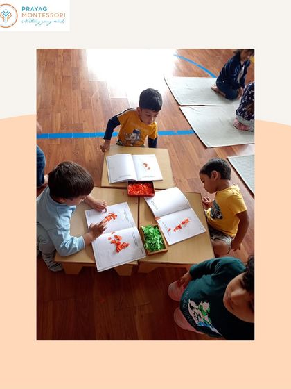 Prayag Montessori - Montessori Preschool & Kindergarten Program Learning in Action: The Prepared Environment photo 16