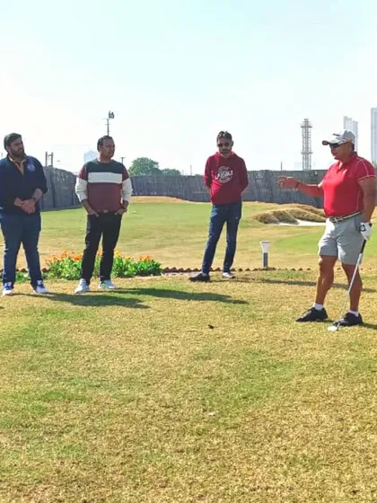 Pro golfer Simi Mehra gives a lesson on the short game during a masterclass, sharing tips that can help any golfer improve their scores.