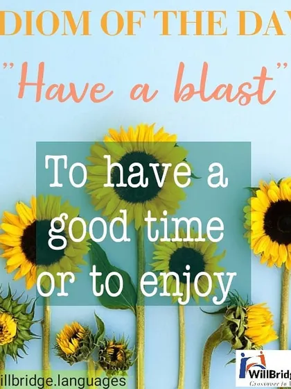 Learning conversational phrases like 'have a blast' helps you sound more fluent and natural. I share these to help you with everyday English communication.