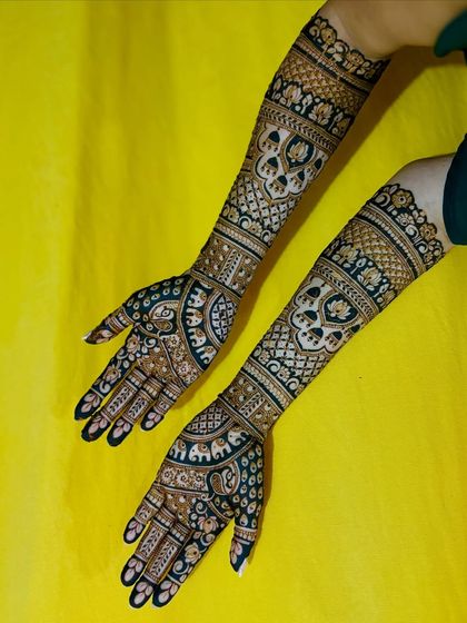 Mitali - Bridal Mehendi Full Bridal Mehendi (Hands) photo 160