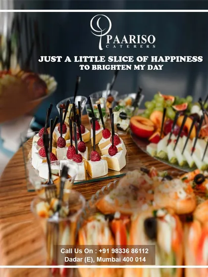 A close-up of a beautifully arranged appetizer platter on one of our buffet tables. This shows our attention to detail, with items like cheese and fruit skewers ready for guests to enjoy.