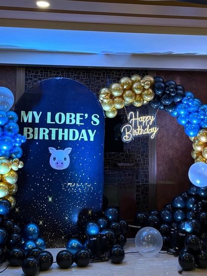 Special Entry - Private Party & Milestone Decoration Elegant Birthday & Anniversary Setups photo 16