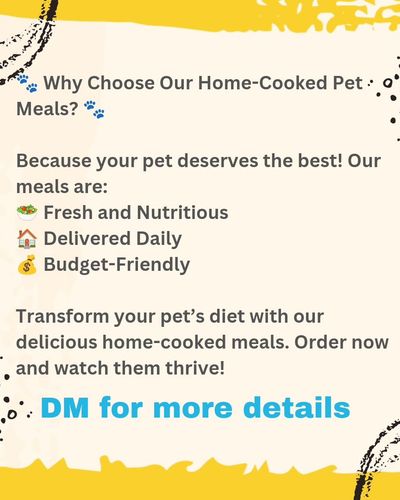 Home-Cooked Pet Meal Delivery
