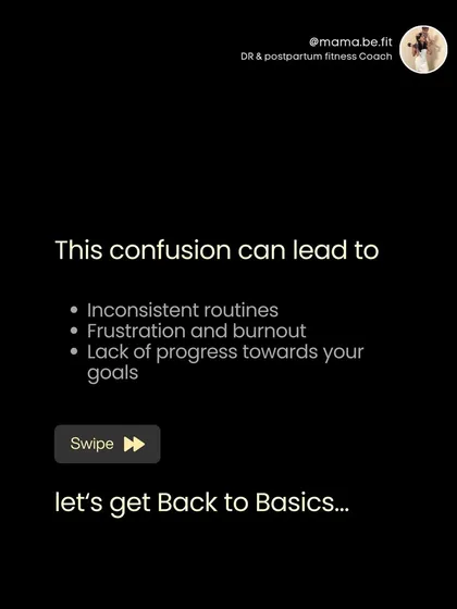 The confusion from contradictory fitness advice can lead to inconsistent routines, frustration, and a lack of progress. Let's get back to the basics.
