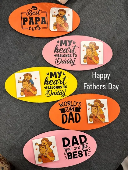 Happy Father's Day. A collection of my special magnets designed to celebrate all the incredible dads out there.