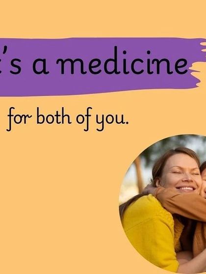 The positive effects of a hug are mutual. It acts as a form of medicine for both parent and child, lowering stress levels and reinforcing the nurturing connection that is vital for the whole family's happiness.
