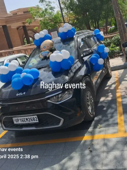 Raghav Events - Baby Celebration Decoration Welcome Car Decorations photo 4