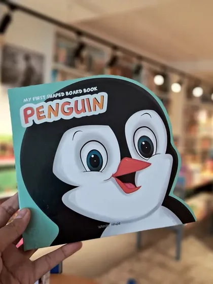 The 'My First Shaped Board Book: Penguin' is an adorable addition to any young child's first library.