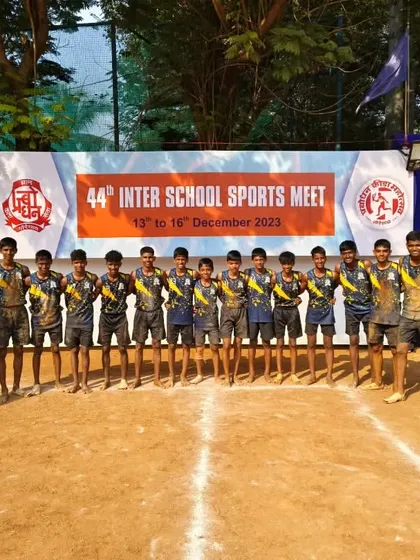 The champion team of the 44th Prabodhan Kridamahotsav 2023.