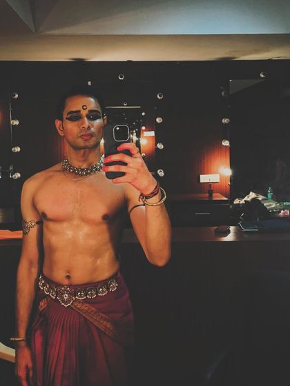 Another green room selfie after a performance in Goa.