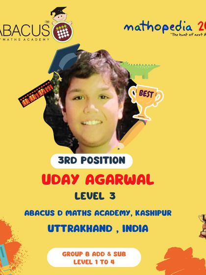 Abacus D Maths Academy - Educational Franchise & Teacher Training Mathopedia: Our Annual Competitions photo 71