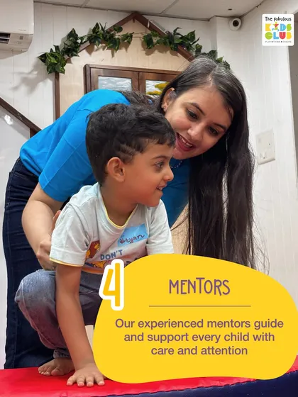 Our experienced mentors are dedicated to guiding and supporting every child with individual care and attention, ensuring they feel seen and valued.