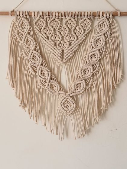 Shikha Agarwal - Custom Macrame & Crochet Home Decor Large Statement Wall Hangings photo 6