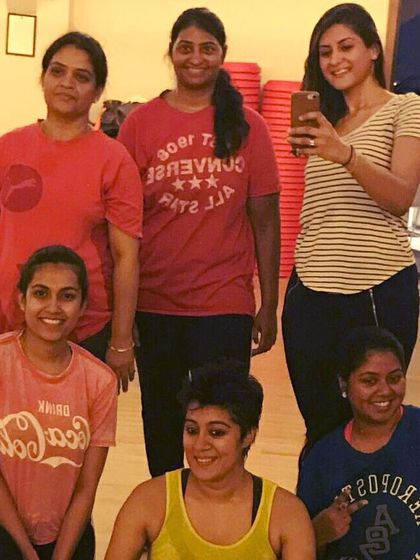 A super sweaty Saturday evening Zumba party. The agenda was simple: lots of dancing and lots of fun. Mission accomplished.