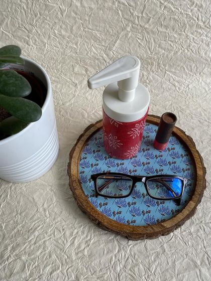 Neetikriti - Hand-Painted Home Decor & Personalized Gifts Hand-Painted Trays & Coasters photo 27