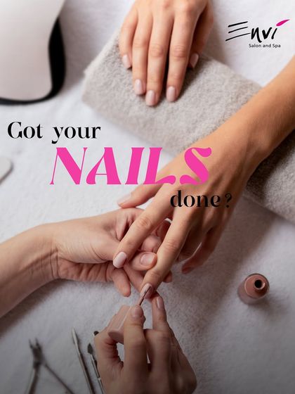 A simple question that’s really about taking time for yourself. Getting your nails done is a small act of self-care that can make a big difference in how you feel.
