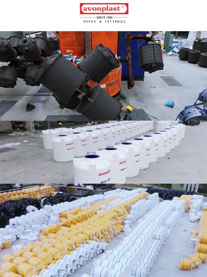 Showcasing the variety of products manufactured at the Avonplast facility. Our videography can be used to create visual catalogs of finished goods, from water tanks to pipe fittings.