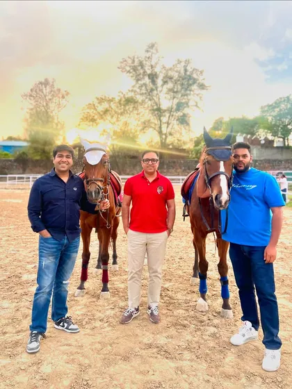 It's always a pleasure to host guests who share our passion for horses. We were delighted to have Ashneer Grover join us at the stables for a ride and experience the unique atmosphere of our equestrian centre.