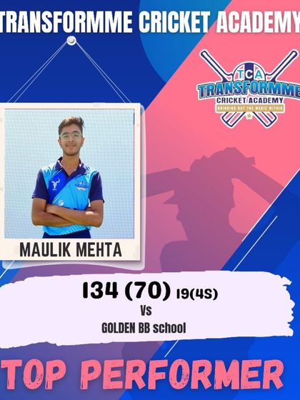 Transform Cricket Academy - Advanced Competitive Cricket Training The Record Breakers: Individual Player Achievements photo 38