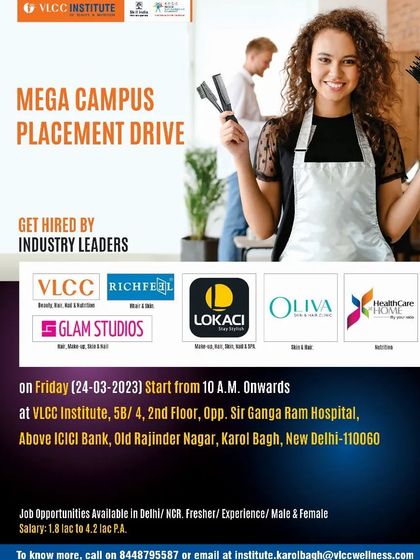 VLCC School of Beauty - Degree Programs in Beauty & Wellness Industry Exposure & Professional Development photo 9