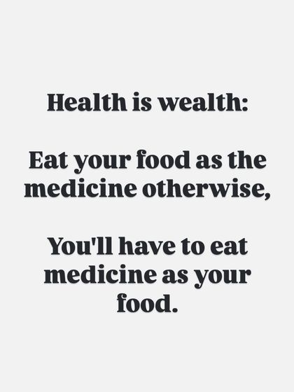 A simple but powerful reminder. I help my clients see food not as a reward or punishment, but as the primary tool for building long-term health and preventing illness.