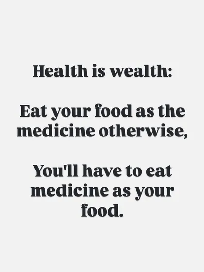 A simple but powerful reminder. I help my clients see food not as a reward or punishment, but as the primary tool for building long-term health and preventing illness.