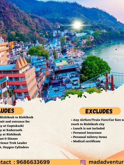 This shows exactly what is included in my Kedarnath Yatra package, from transport to stays and a medical kit. There are no hidden costs, just a hassle-free experience.