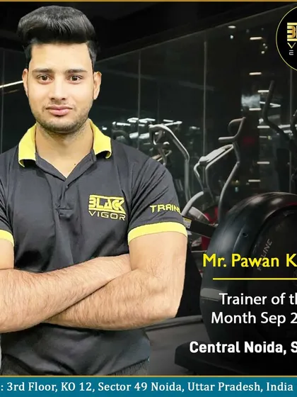We celebrate Mr. Pawan Kumar as our Trainer of the Month for September 2023. Your passion and expertise continue to drive incredible results for our members.