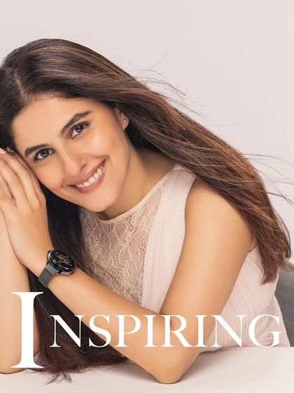Styling actress Isha Talwar for the Noise campaign. I chose a soft, elegant look with a lace-detailed top to convey an "Inspiring" and approachable side of the modern diva.