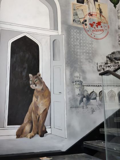 Shagufta - Mural and Wall Art Painting Art for Ambitious Workspaces photo 26