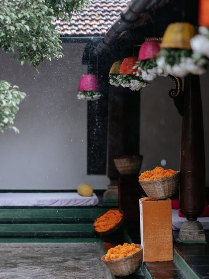 The Tales of Tradition - Wedding Planning & Design Sun-Kissed Haldi Ceremonies photo 32