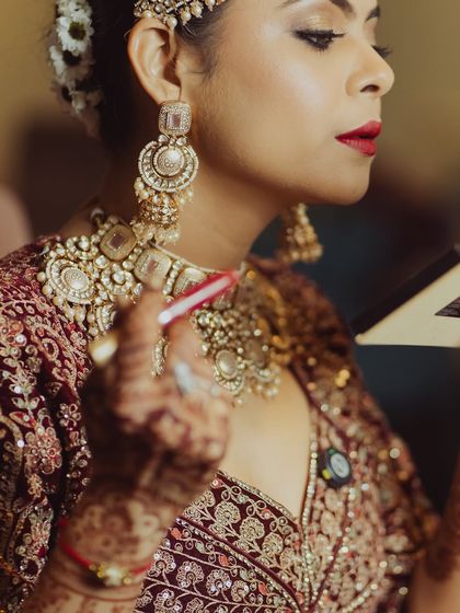 Timeless Red & Royal Brides photo 56