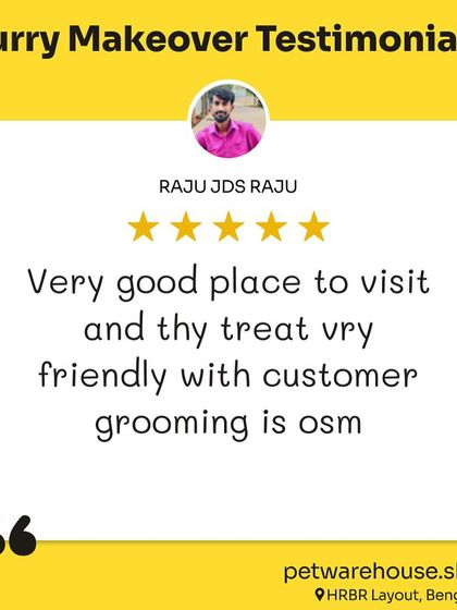 Pet Warehouse - Pet Grooming Services Words from Our Pet Parents photo 39