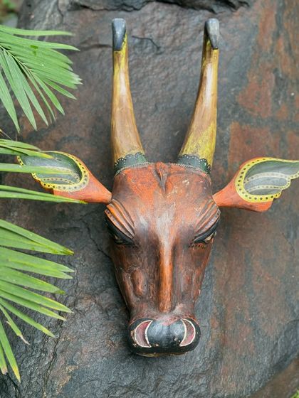 Greenhouse - Curated Artisan & Vintage Decor Hand-Carved Traditional Masks photo 19