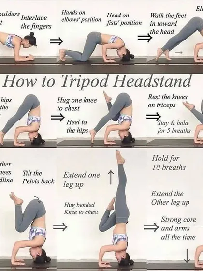 I believe in breaking down complex poses into simple, manageable steps. This guide for Salamba Sirsasana, or Tripod Headstand, shows the exact progression I teach to build confidence and ensure you learn inversions with the correct form from day one.