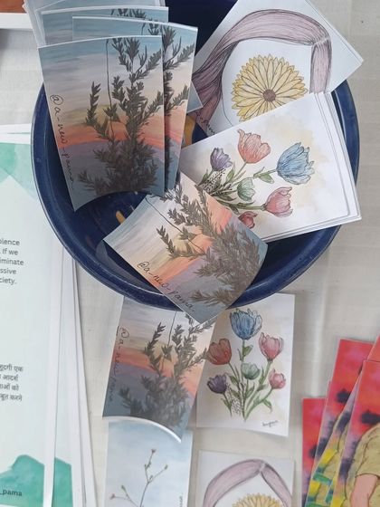 Anupama - Custom Artwork & Murals The Artist's Corner: My Studio, Process & Musings photo 58