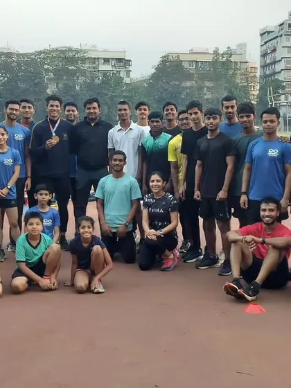 A group photo with my entire team after a rewarding training session.