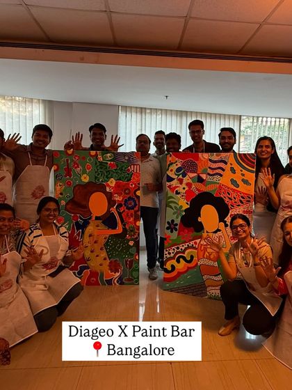 Paint Bar - Corporate Events & Team Building Collaborative Murals & Team Masterpieces photo 11