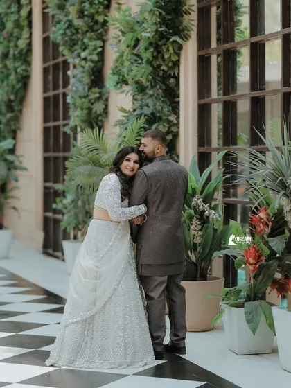 A sweet and candid embrace during a ring ceremony. These are the unscripted moments that hold the most emotion.