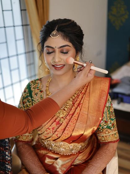 Shreeja - Bridal Makeup & Styling Timeless Muhurtham Brides photo 72