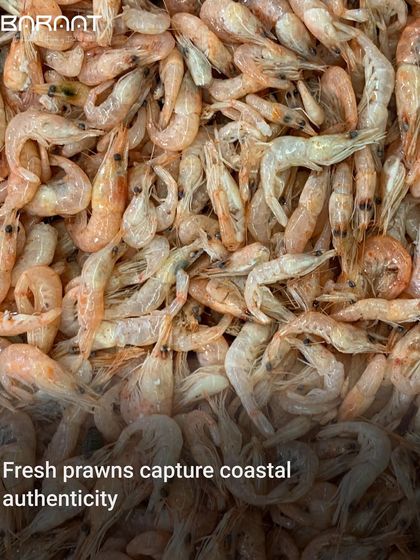 I use only fresh prawns to capture the authentic taste of the sea in my coastal curries.