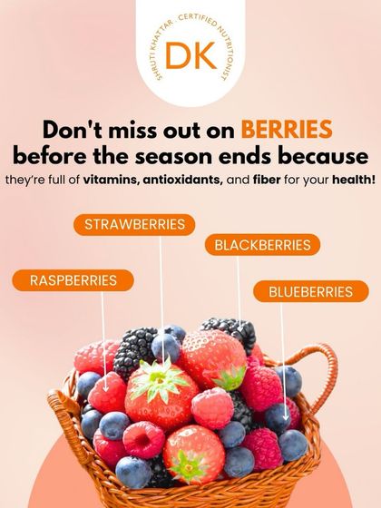 Don't miss out on berries before the season ends. They are full of vitamins, antioxidants, and fiber. From strawberries to blueberries, each one is a tiny but mighty superfood.