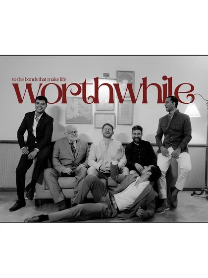 "To the bonds that make life worthwhile." A fun and relaxed portrait of the groom and his groomsmen. We love capturing the camaraderie and laughter that surrounds the couple on their big day.