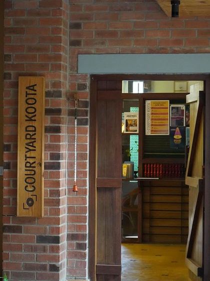 A view of the entrance to Courtyard Koota, a welcoming space for all our events.