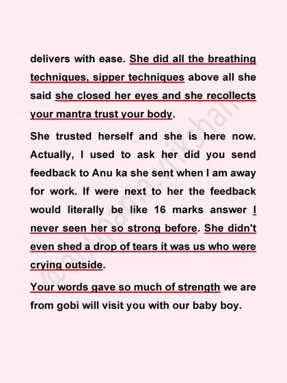 "She closed her eyes and she recollects your mantra trust your body." This is the core of my teaching. When you trust yourself, you find a strength you never knew you had.