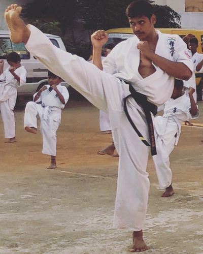 Kyokushin Karate Training