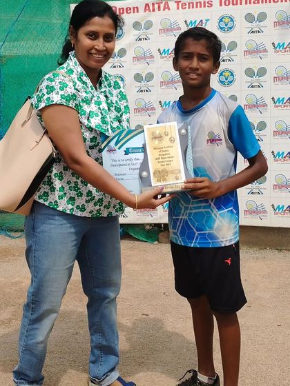 Murugan Academy of Tennis - Tennis Coaching Our Student Champions photo 39