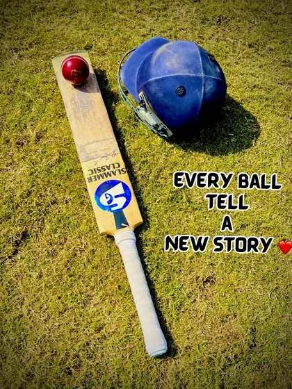 Every ball tells a new story. The bat, ball, and helmet are the tools of our trade.