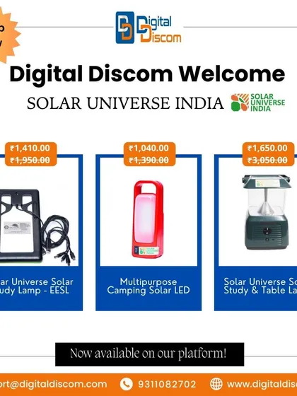 **Affordable Solar Lighting for Every Need.** From solar-powered study lamps to multipurpose camping LEDs and table lamps, we make it easy to find and purchase small-scale solar solutions. Explore products from our partners at discounted prices.